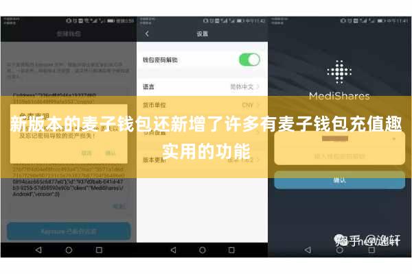 新版本的麦子钱包还新增了许多有麦子钱包充值趣实用的功能